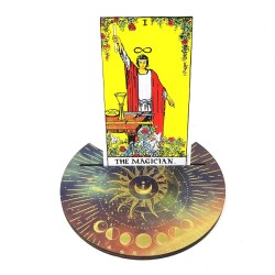 Moon Phase Crescent Tarot Card Holder