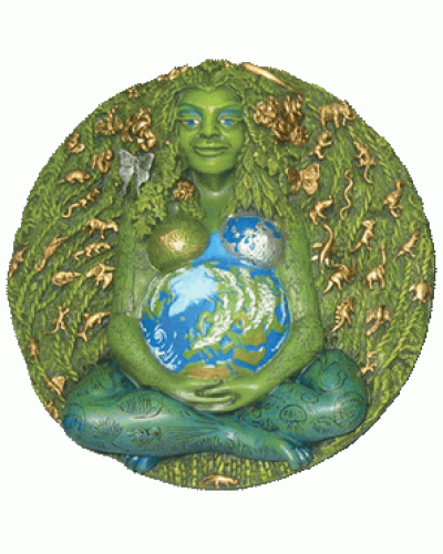 Gaia Mother Earth Wall Plaque