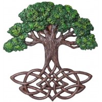 Tree of Life Celtic Knot Wall Plaque