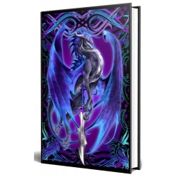 Dragon Storm Blade Embossed Journal