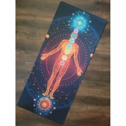 Distance Healing Mat with Chakras