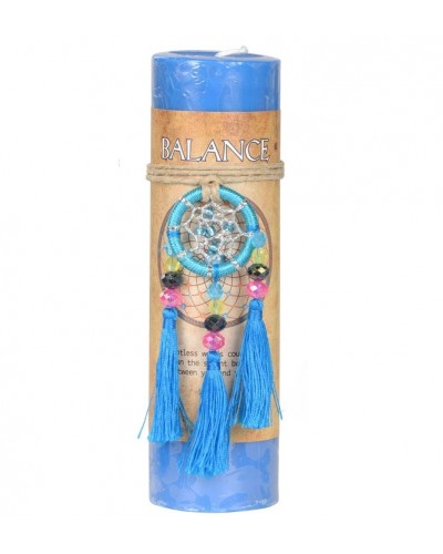Balance Dreamcatcher Pillar Candle