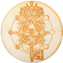 Hecate Key Moon Phase Crystal Grid