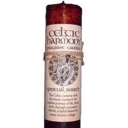 Celtic Harmony Spiritual Rebirth Candle with Pendant