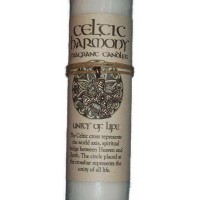 Celtic Harmony Unity of Life Candle with Pendant