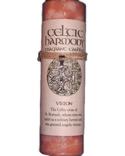 Celtic Harmony Vision Candle with Pendant