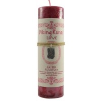 Geba Love Viking Rune Amulet Candle