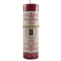 Geba Love Viking Rune Amulet Candle