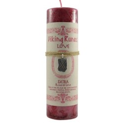 Geba Love Viking Rune Amulet Candle