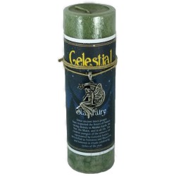 Star Fairy Celestial Spell Candle with Amulet Pendant