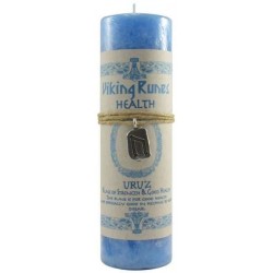 Uruz Health Viking Rune Amulet Candle