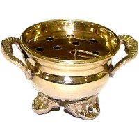 Brass Cauldron Incense Burner