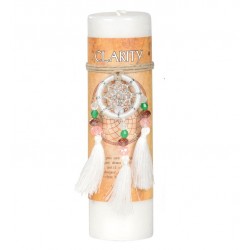 Clarity Dreamcatcher Pillar Candle