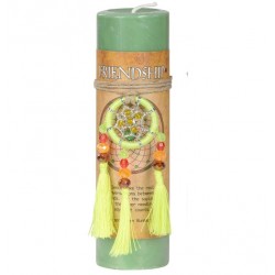 Friendship Dreamcatcher Pillar Candle