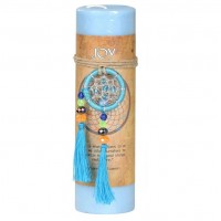 Joy Dreamcatcher Pillar Candle