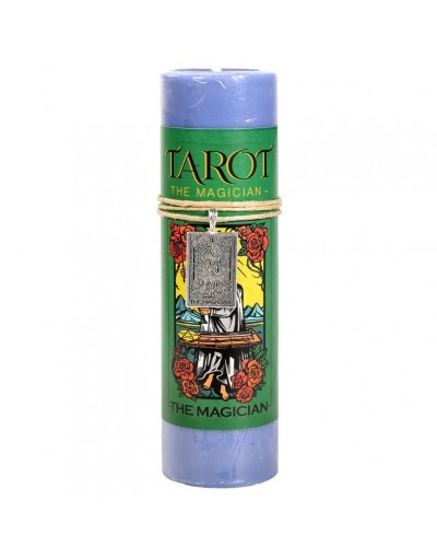 Magician Tarot Card Candle with Pendant for Transformation