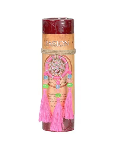 Passion Dreamcatcher Pillar Candle