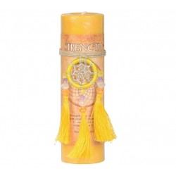 Strength Dreamcatcher Pillar Candle