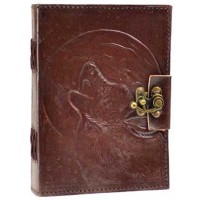 Wolf Moon Leather 7 Inch Journal with Latch